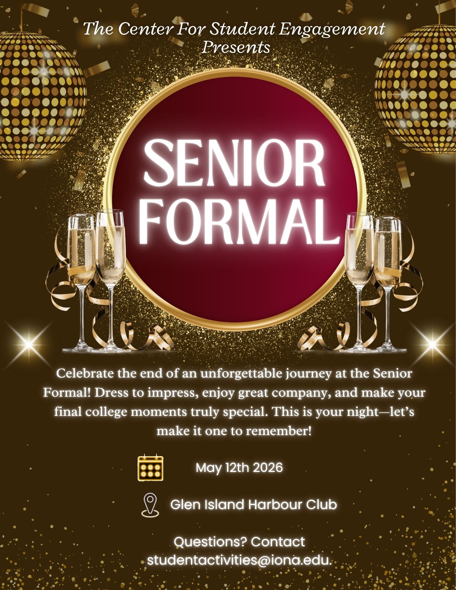 2026 Senior Formal Tickets - Seniors