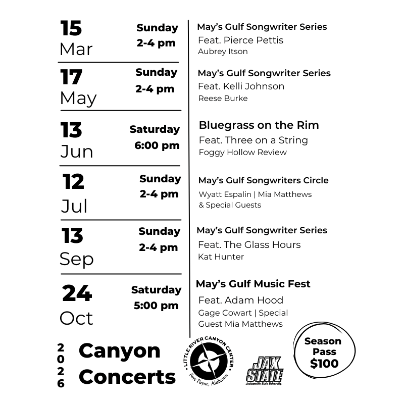 SEASON PASS Canyon Concerts