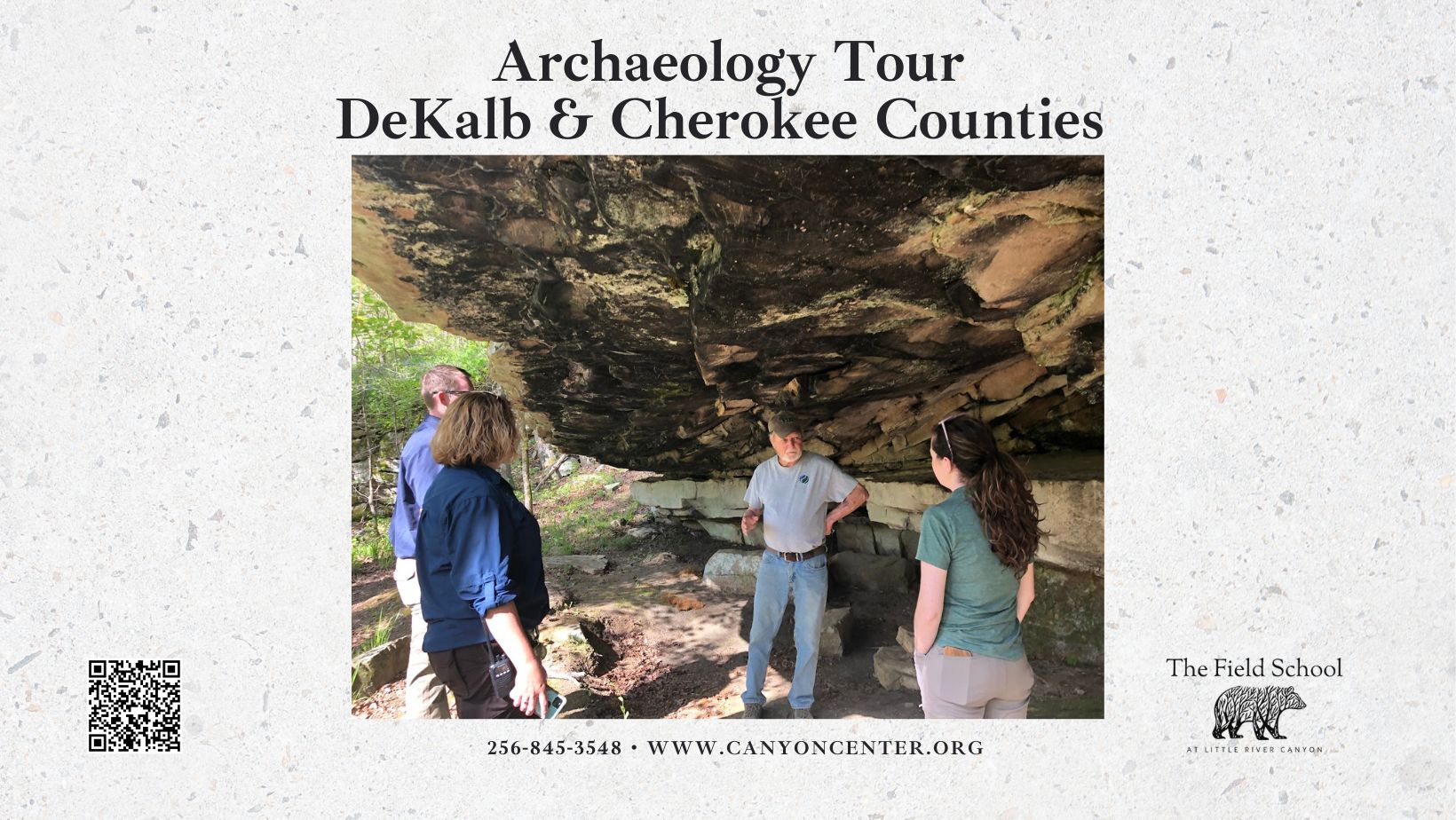 Guided Archaeology Tour - DeKalb & Cherokee County - October 24, 2026