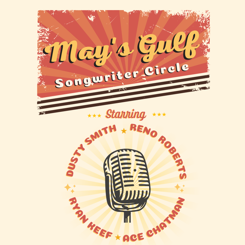 May's Gulf Songwriter Series X