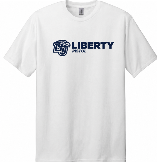 Shooting Sports Pistol - White Tee