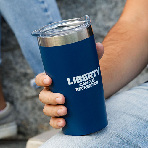 Blue Travel Tumbler