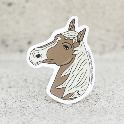 Equestrian Center Horse Sticker