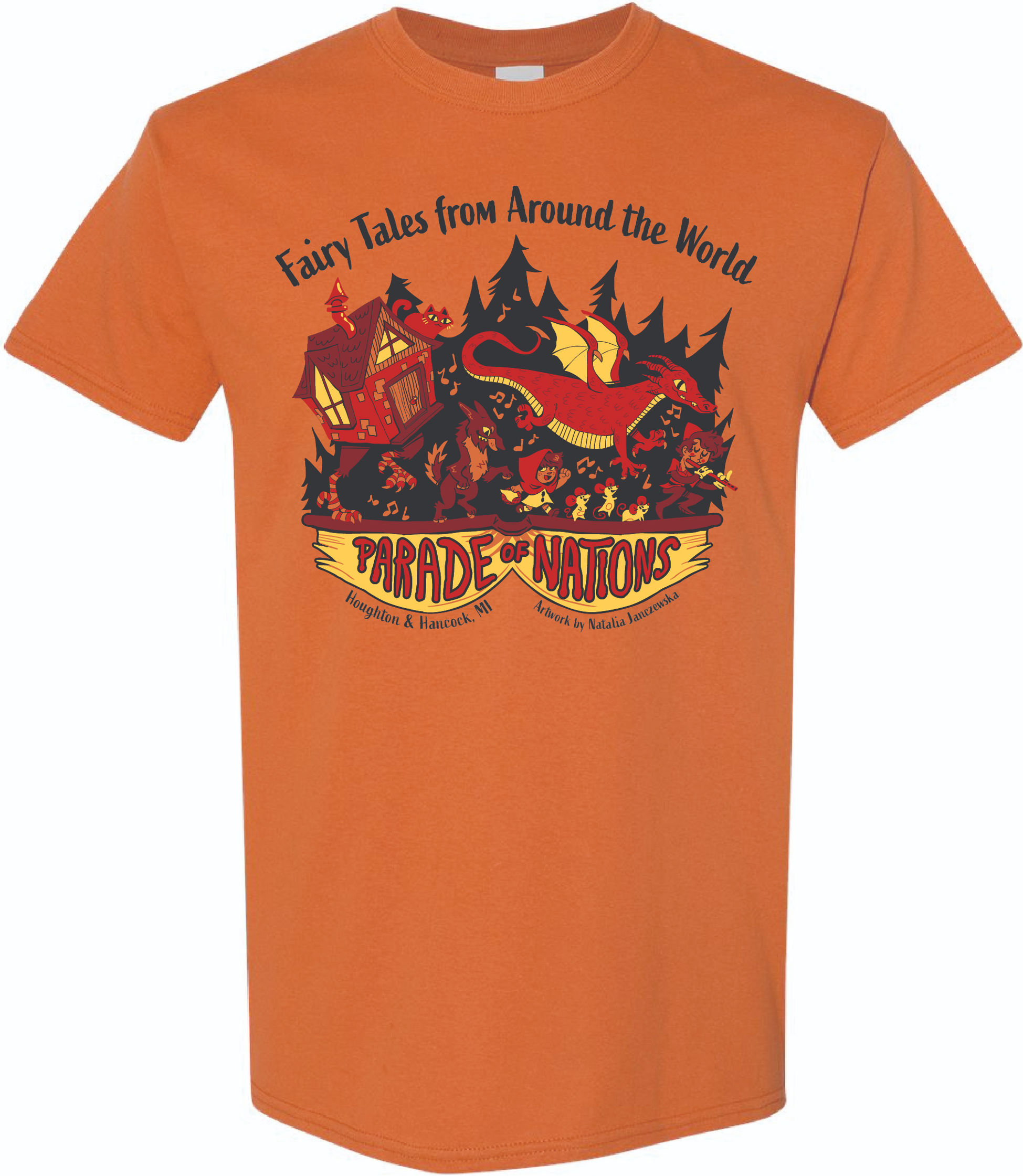 2023 Parade of Nations T-Shirt (Adult Sizes)
