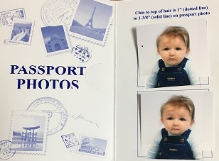 Child Passport Photo Age 0 - 10