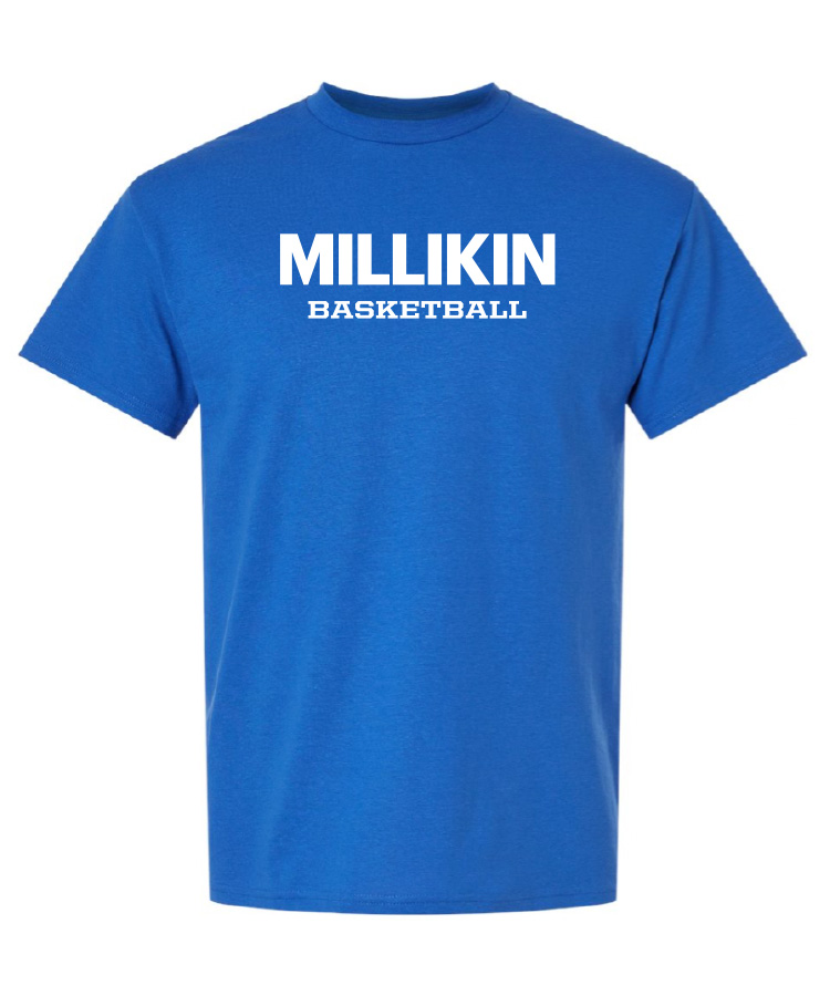 Millikin Basketball Gildan Short Sleeve