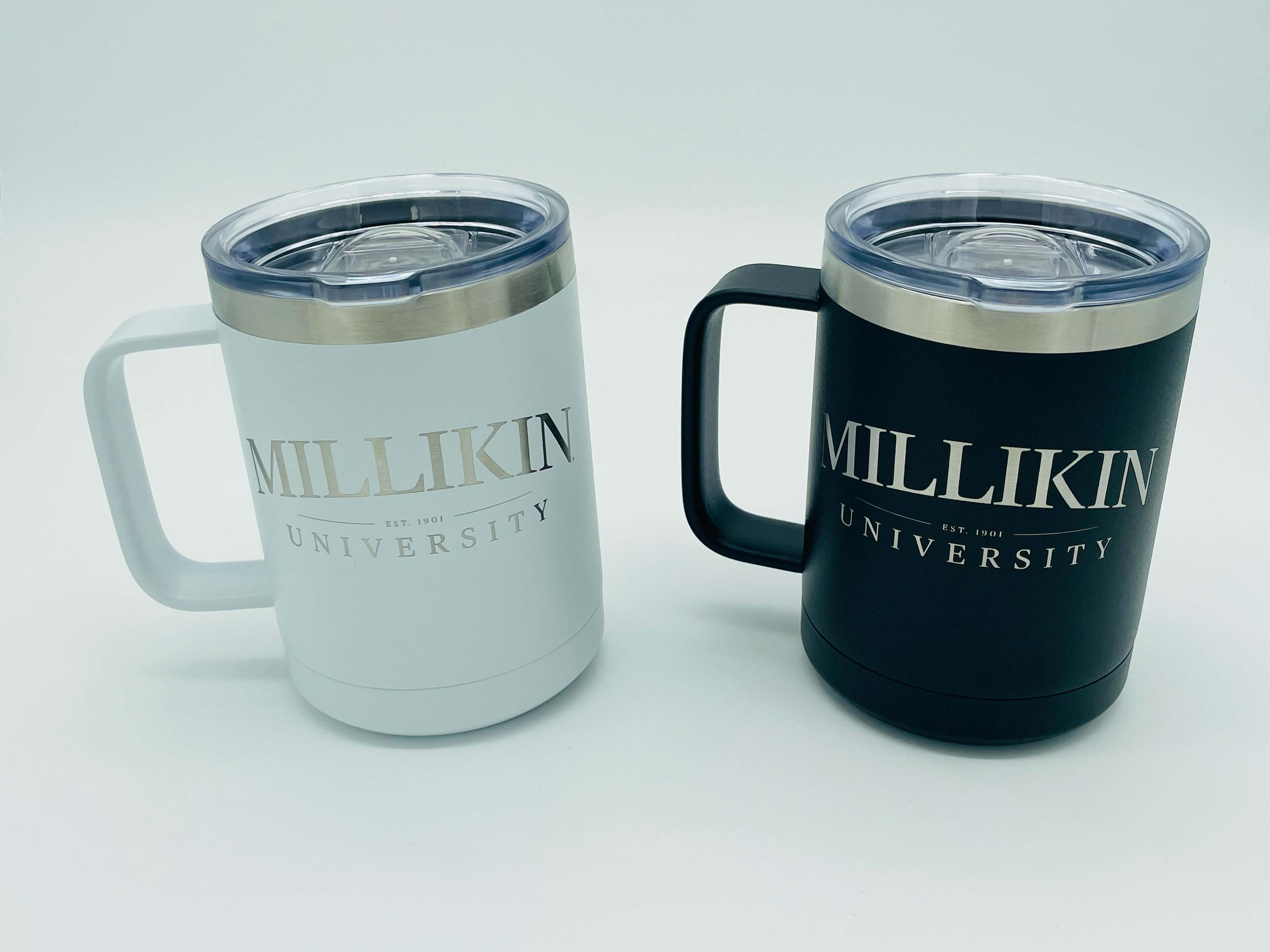 Millikin University 12 oz Double Wall Mug