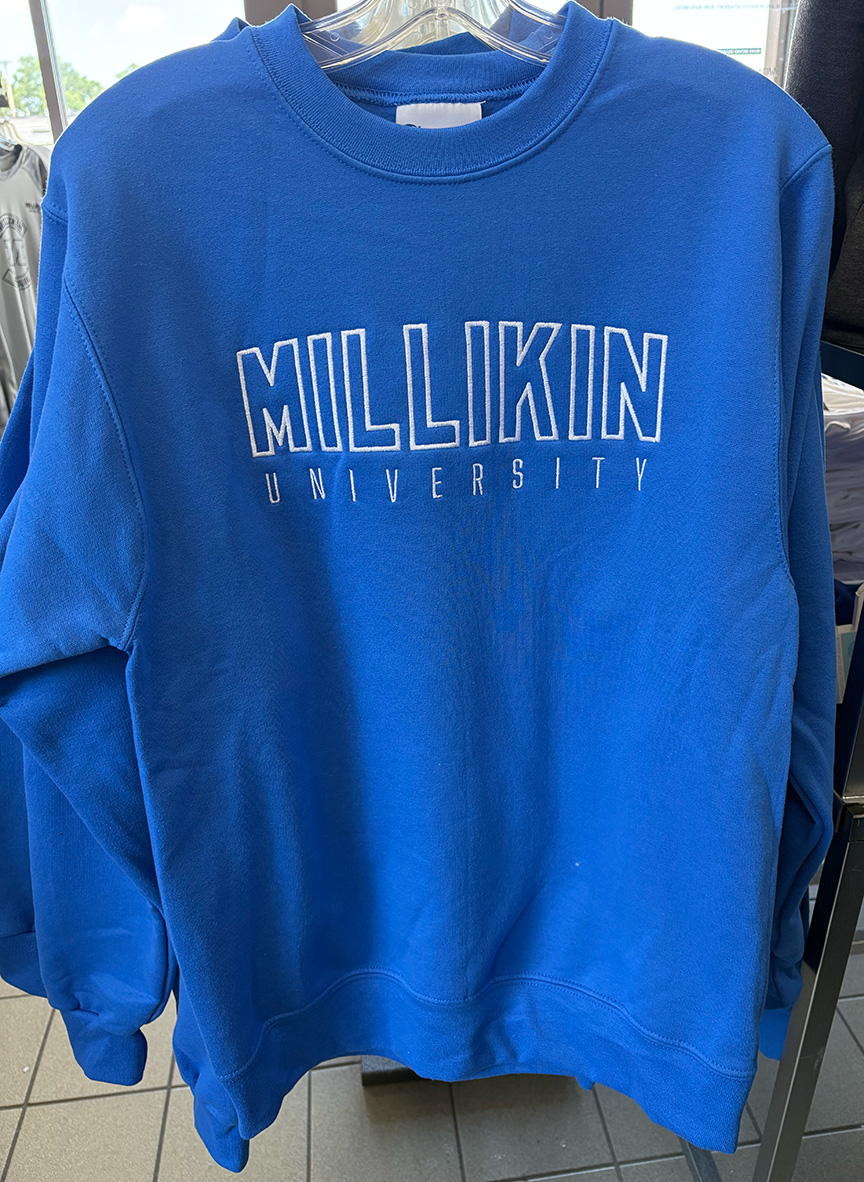 Champion Full Embroidery Royal Crew