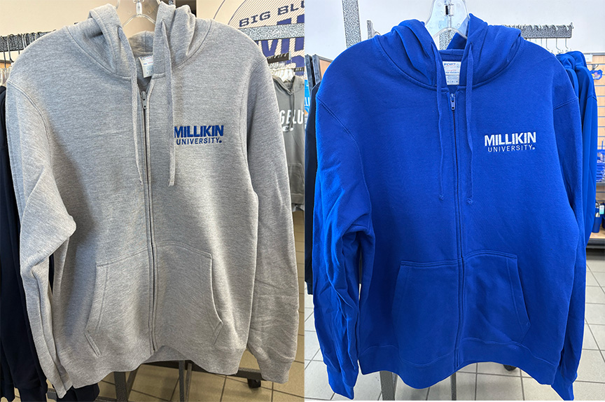 Port and Company Fleece Full Zip Hooded Sweatshirt