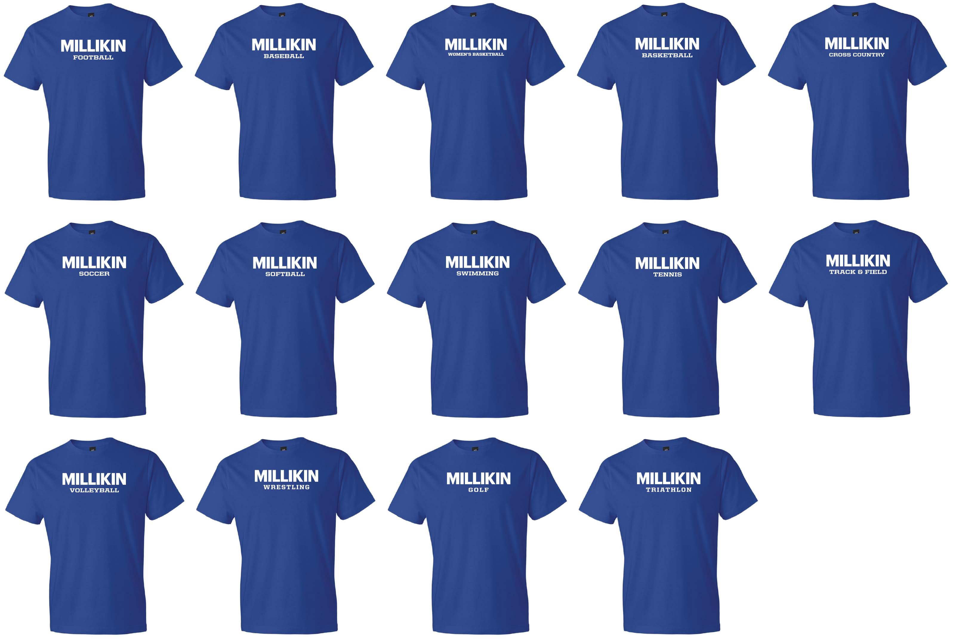 Millikin Athletics Gildan Short Sleeve