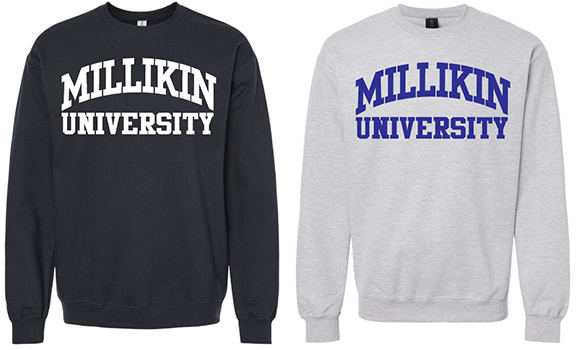 Millikin University Gildan Crew
