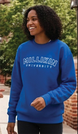 Champion Reverse Weave Embroidered Crew Sweatshirt