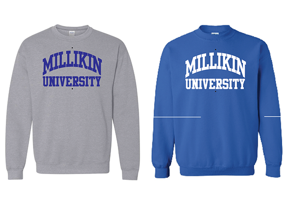 Millikin University Gildan Crew