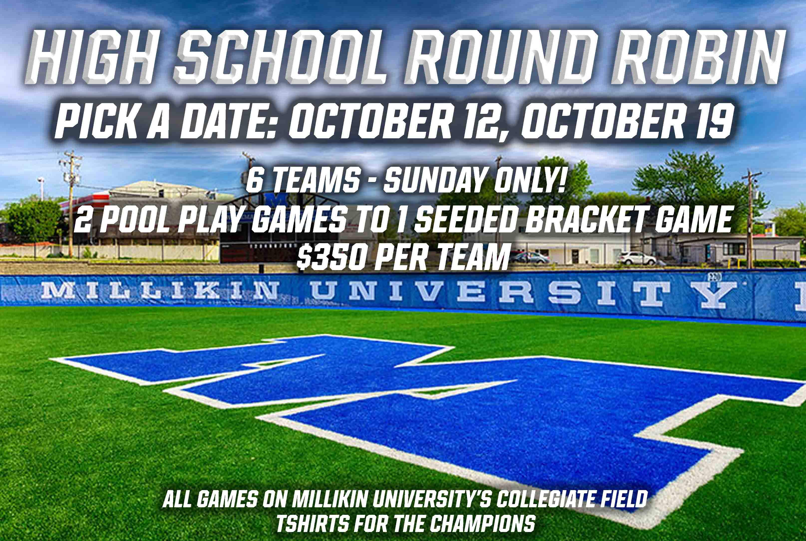 Big Blue Fall High School Division Round Robin