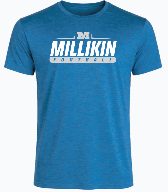 Millikin Football Drifit Short Sleeve