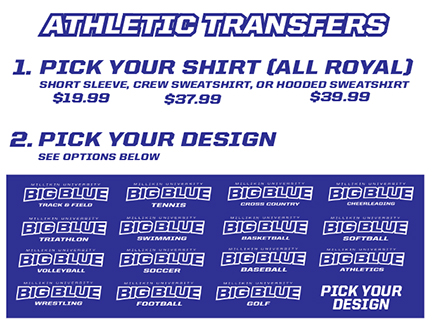 Athletic Transfer Apparel