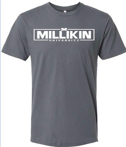 Boxed Millikin University American Apparel T-Shirt