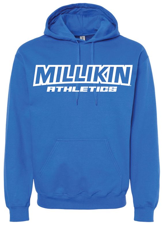 Millikin Athletics Hooded Sweatshirt