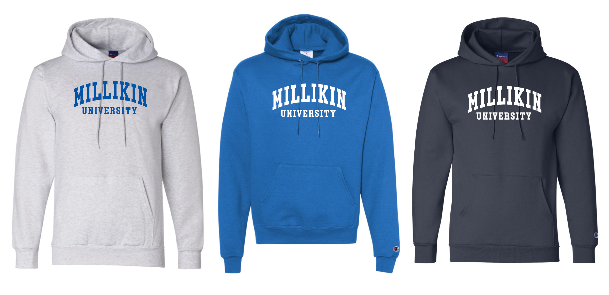 Champion Screenprinted Hooded Sweatshirts