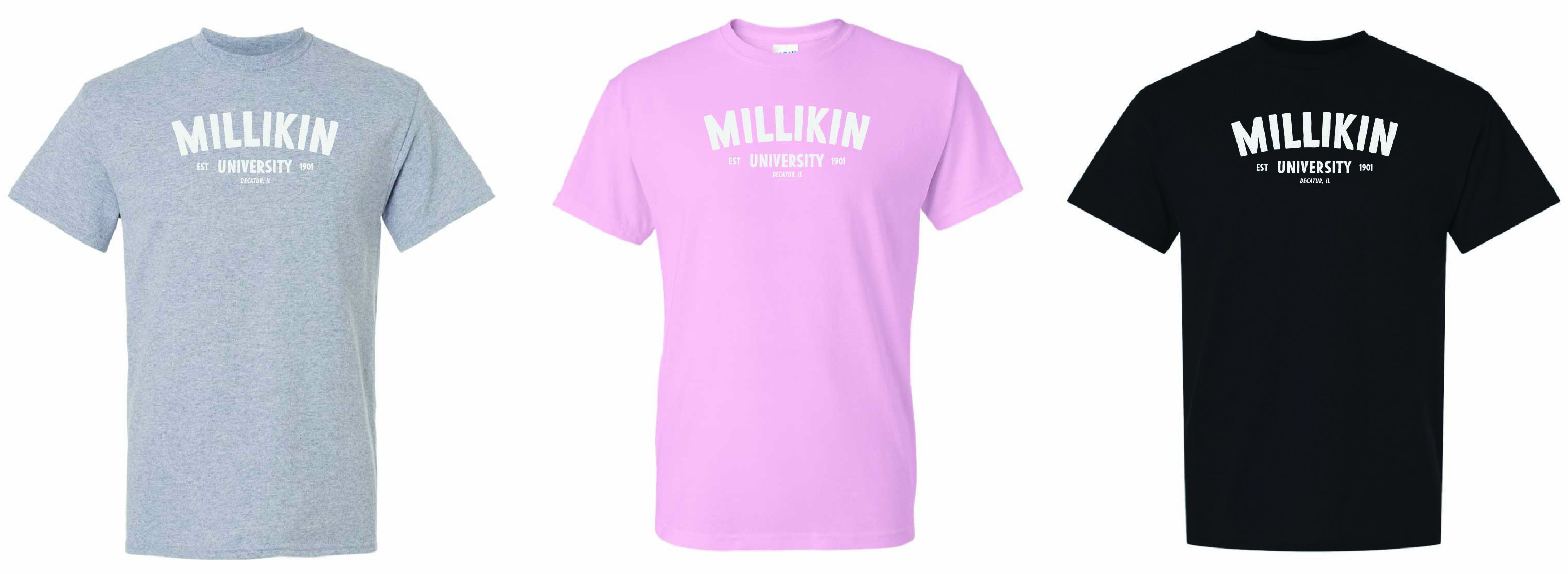 Gildan Short Sleeve Pink, Grey, or Black