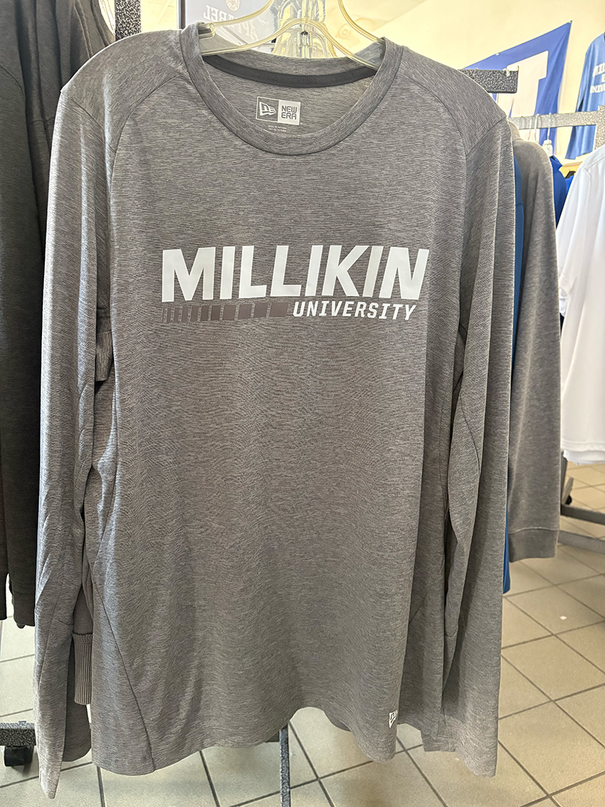New Era Grey Long Sleeve Drifit