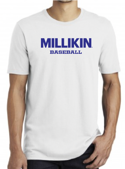 Millikin Athletics Nike Core Short Sleeve - White