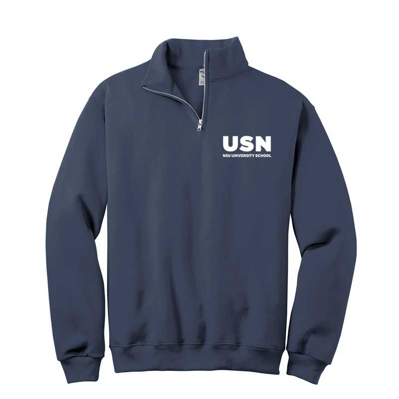 Navy Quarter Zip