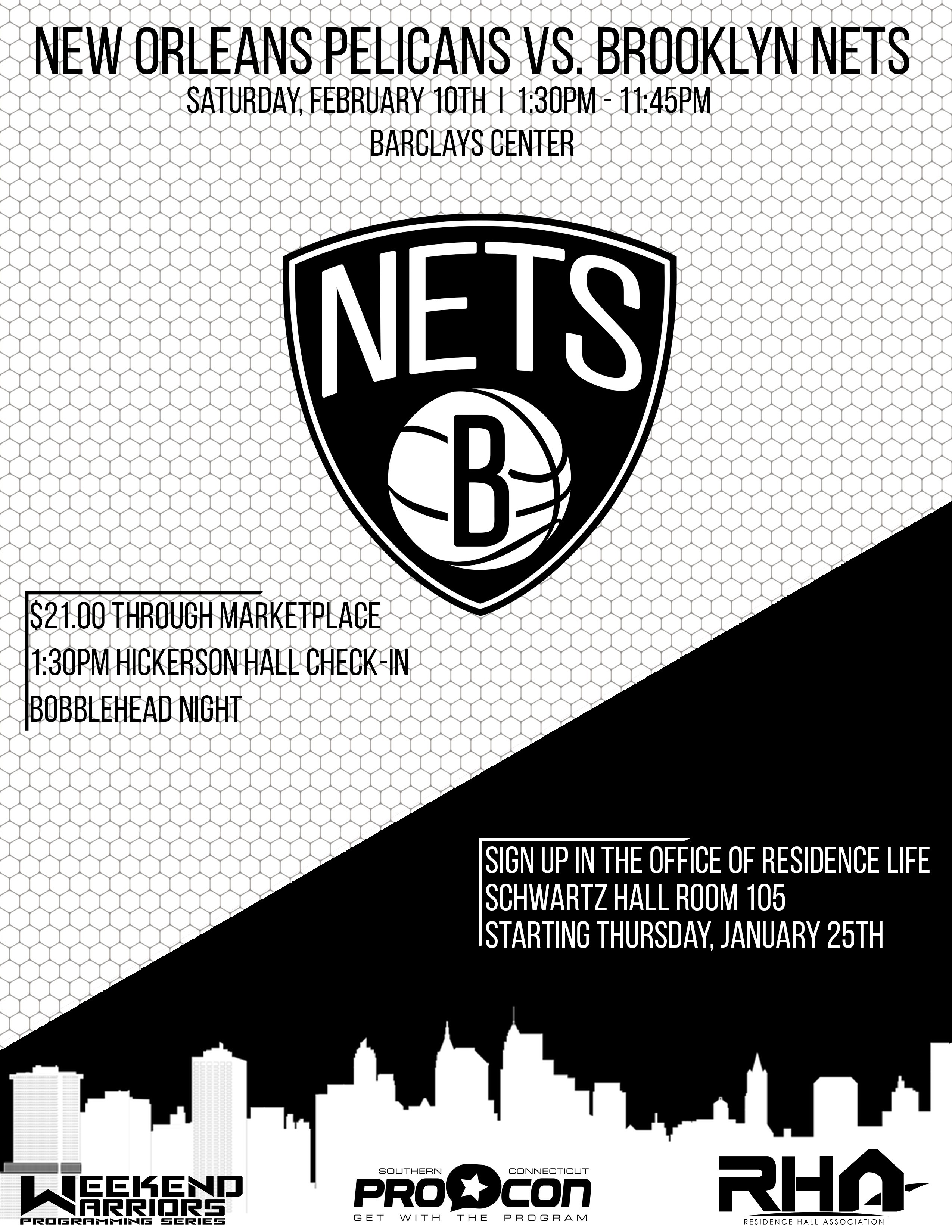 New Orleans Pelicans vs. Brooklyn Nets