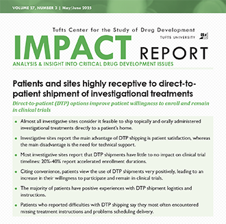 Tufts CSDD Impact Reports - Single Issue Electronic (2017- current)