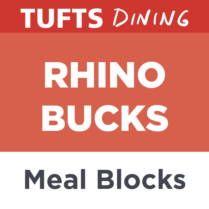 Premium Rhino Bucks Plan Meal Blocks