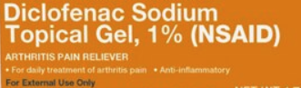 Diclofenac 1% Gel