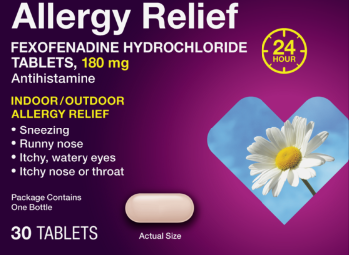 Fexofenadine 180mg