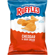 Cheddar & Sour Cream Ruffles