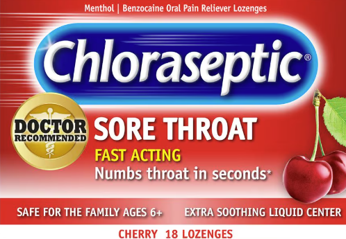 Chloraseptic Lozenges Cherry