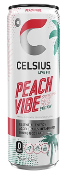 Celsius Sparkling Peach Vibe
