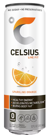 Celsius Sparkling Orange