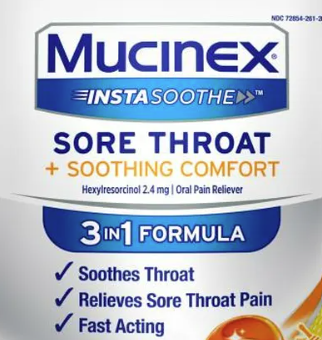 Mucinex Sore Throat Drops