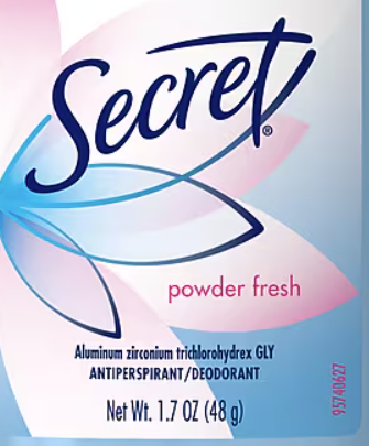 Secret Deodorant