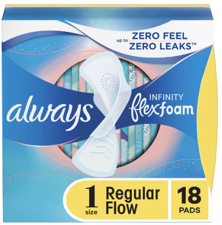 Always Infinity Flex Foam Pads