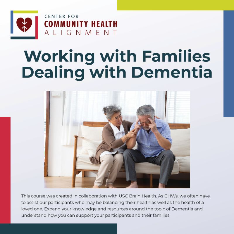 Working with Families Dealing with Dementia