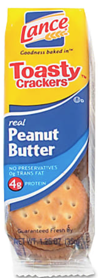 Lance Toast Peanut Butter Crackers