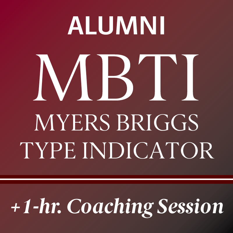 ALUMNI | Myers Briggs Type Indicator (MBTI) + 1-Hour Coaching Session