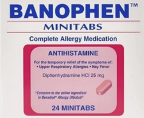 Banophen 25mg