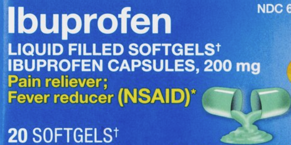Ibuprofen 200mg Softgels