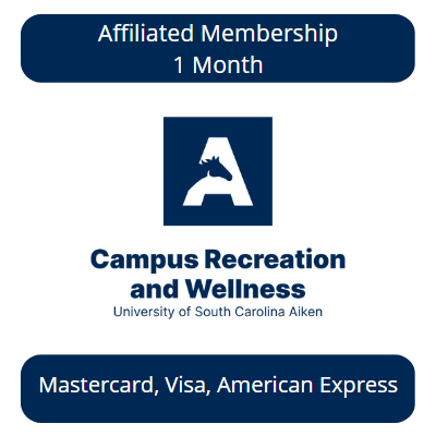 1 Month Affiliated Membership by Card