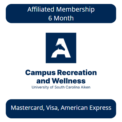 6 Month Affiliated Membership by Card