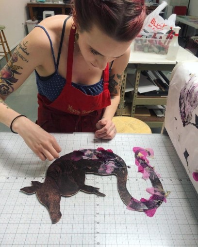 Intro to Intaglio Printmaking: Copper Plate Etching w/Stephanie Berrie- Summer Session 01