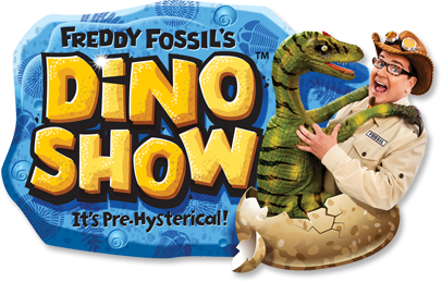 Freddy Fossil's Dino Show- November 1 at 6:30 p.m.