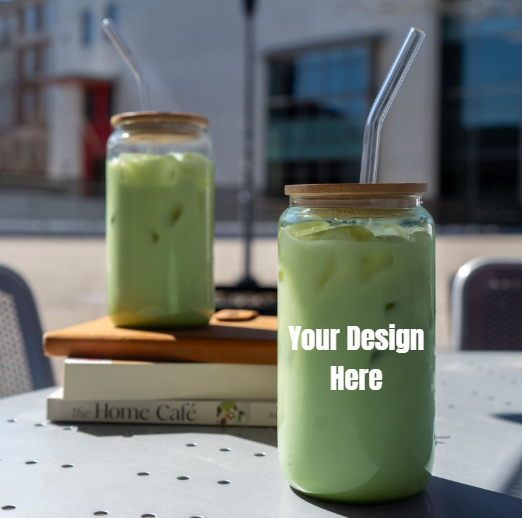 Custom Glass Vinyl Tumblers