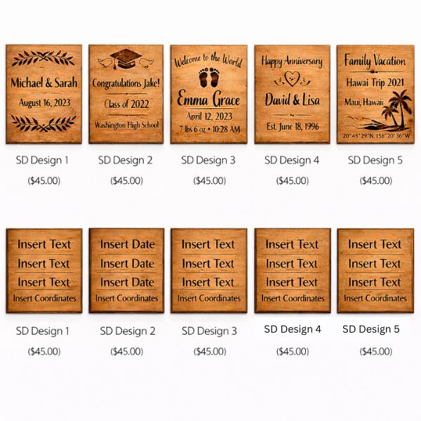 Memory Plaques